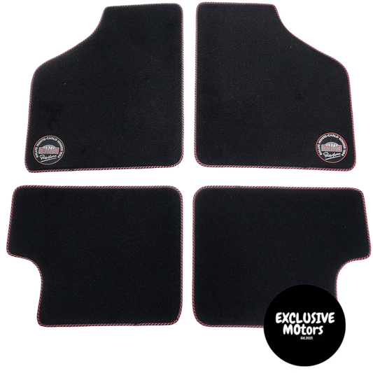 Front Lap Sash 2.0M Non-Retractable Seat Belt 300MM Stalk Black for MINI