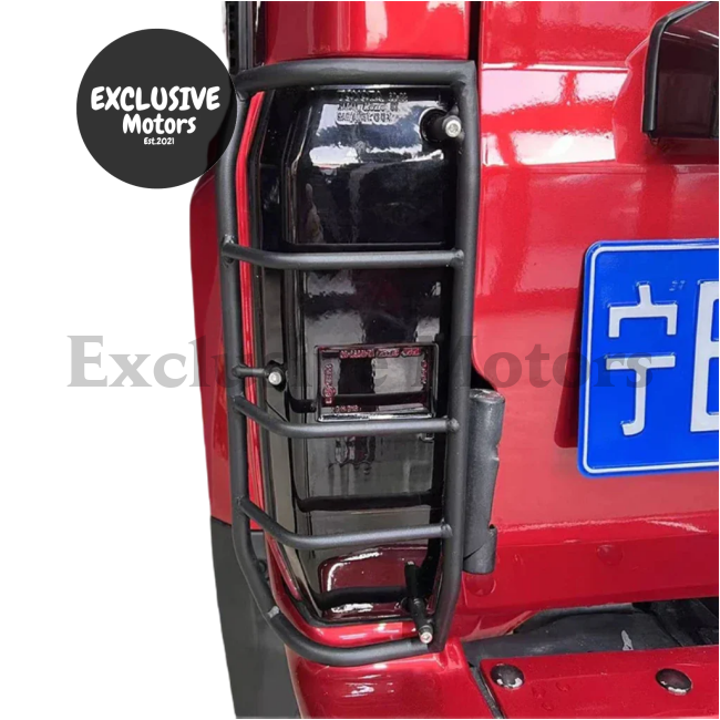 Stainless Steel Tail Light Cover for Toyota Land Cruiser - Tail Light Protection