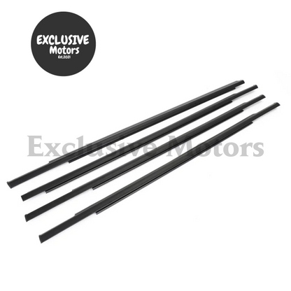 4PCS Outer Rubber Weatherstrip for Mitsubishi Outlander (2007-2012)