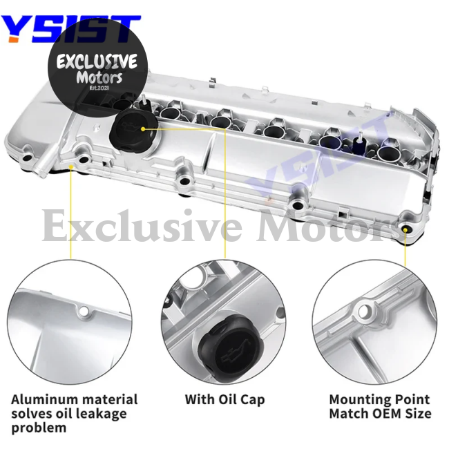 Cylinder Head Cover for BMW M54 E46/E39/E60/X3/X5 Z4 (325/330/525i)