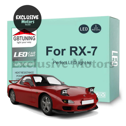 LED Interior Light Bulb Kit for Mazda RX-7 (FB, FC, FD) (1979-2002)