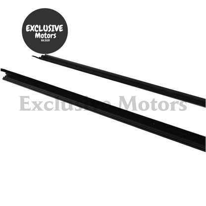 2-Piece Door Window  Weatherstrip for Nissan Pickup D21 Hardbody (1986-1994)