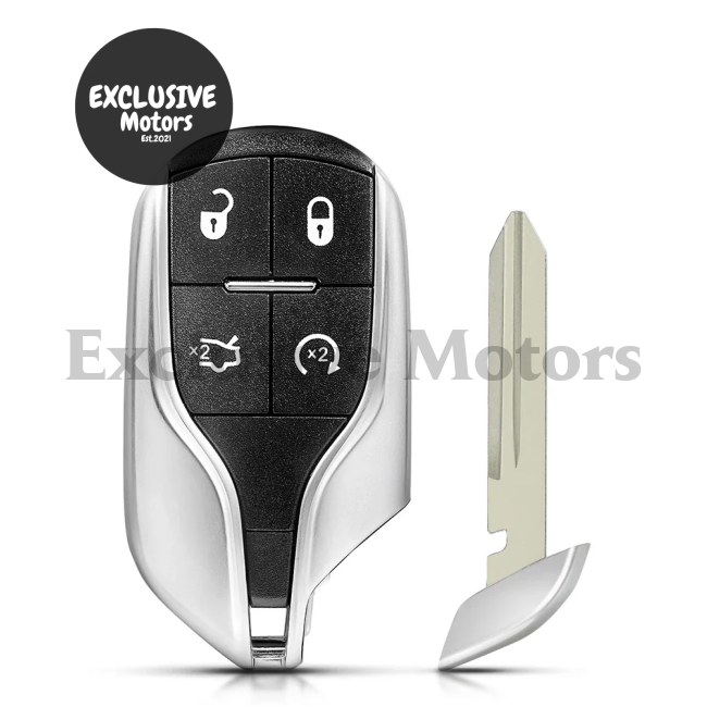 Replacement Car Key for Maserati Quattroporte & Ghibli 433MHz