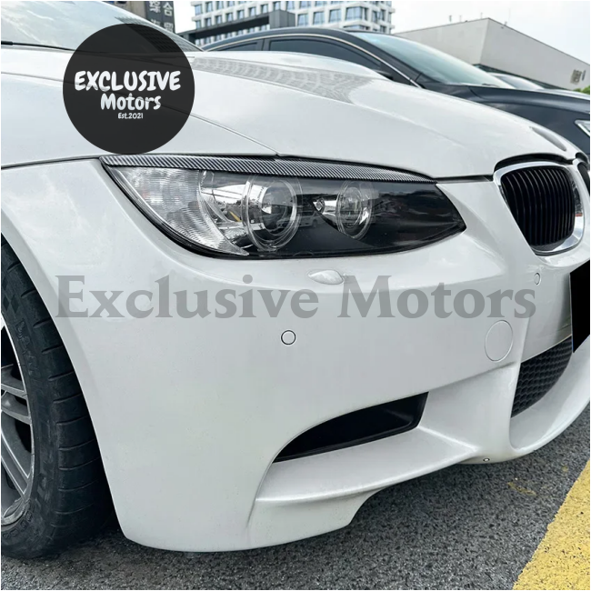 Headlight Eyebrow Eyelids Trim Cover for BMW 3 Series E90/E92/E93 (2006-2012)