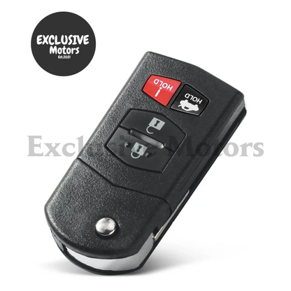 Remote Car Key 315MHz with 4D63 Chip for Mazda 3, 5, 6 CX-7, CX-9 MX-5 Miata