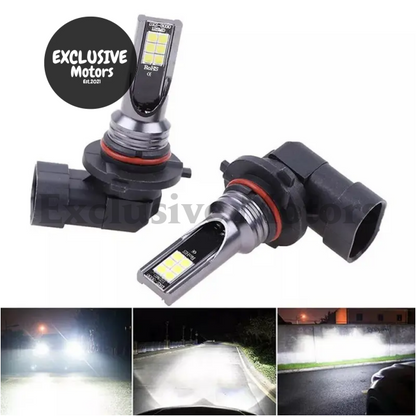 2PCS CSP LED Fog Headlight Bulbs - H8, H9, H1, H3, H11, 9005 HB3