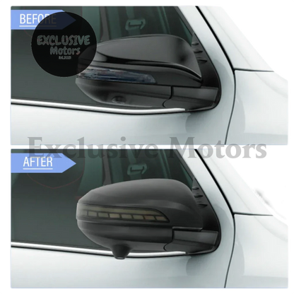 Side Mirror Cover Trim for Toyota Hilux (2015-2023)