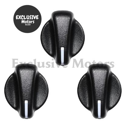 A/C Heater Control Blower Fan Knobs for Jeep Wrangler TJ (1999-2006)