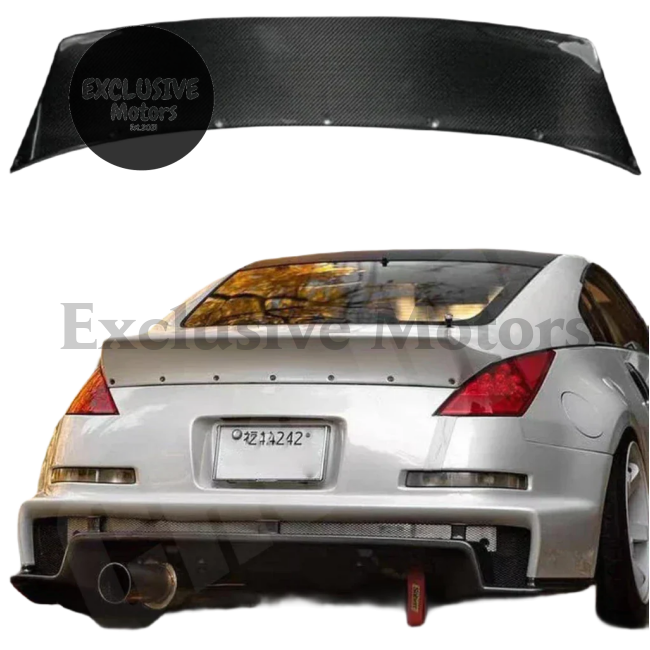 Rocket Bunny Style Duckbill Rear Trunk Lid Wing Spoiler for Nissan 350Z