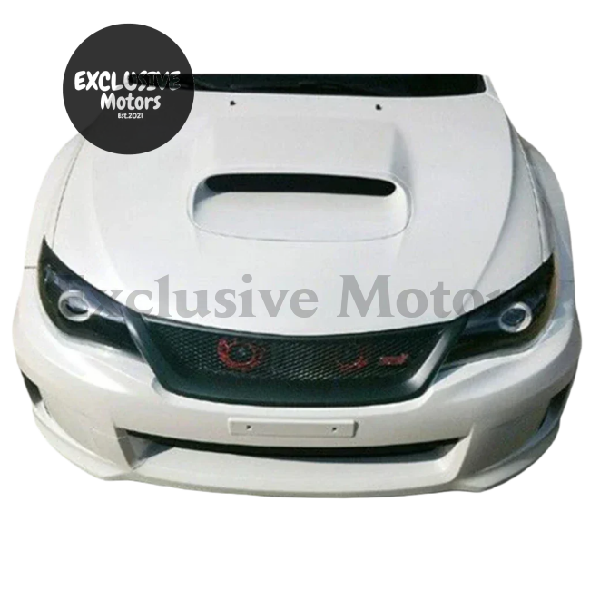 Matte Black Mesh Grill for Subaru Impreza WRX STI (2011-2014) – Racing Body Kit