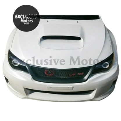 Matte Black Mesh Grill for Subaru Impreza WRX STI (2011-2014) – Racing Body Kit