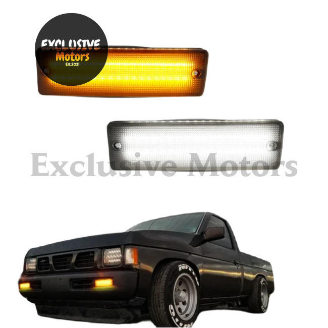 2 x LED Daytime Running Lights/Indicators  for Nissan Pathfinder D21