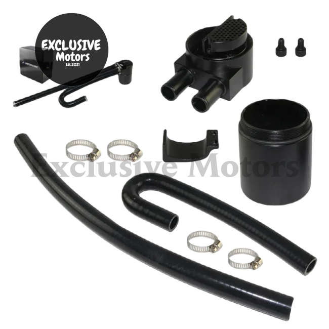 Double Baffle Oil Catch Can Kit for BMW N54 (E82, E90,E60)