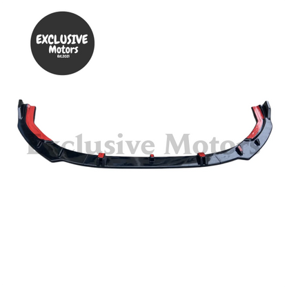 Front Bumper Lip Spoiler Splitter for Audi A4 S4 B9 B9.5 (2019-2023)