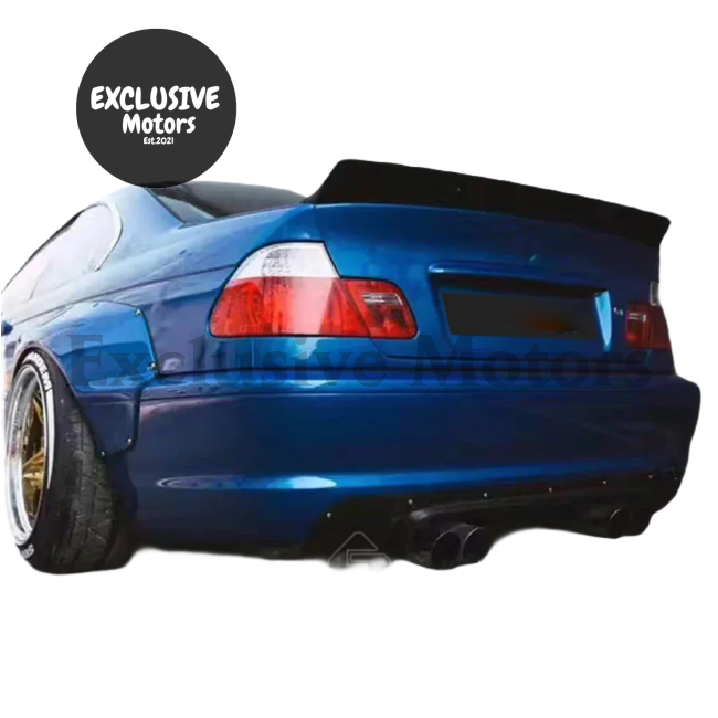 Rear Boot Trunk Wing Spoiler for BMW E46 Coupe/Sedan/M3 (1998-2006)