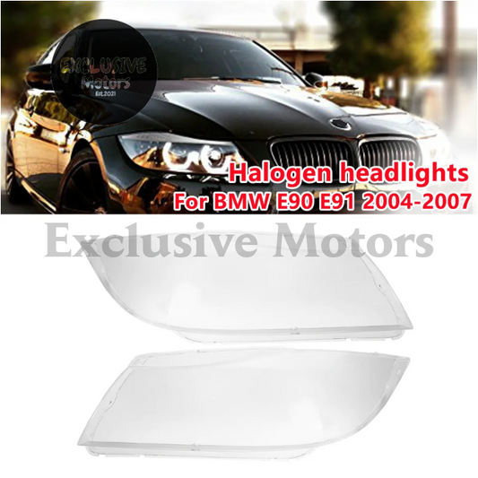 Front Headlight Lens Cover for BMW E90/E91 3 Series (2005-2008)