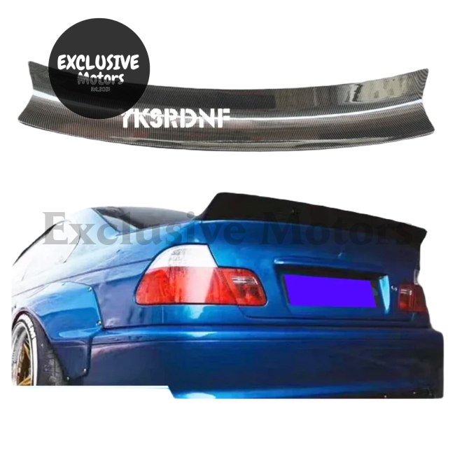 Rocket Bunny Style Spoiler Lip for BMW E46 Sedan (1999-2006)