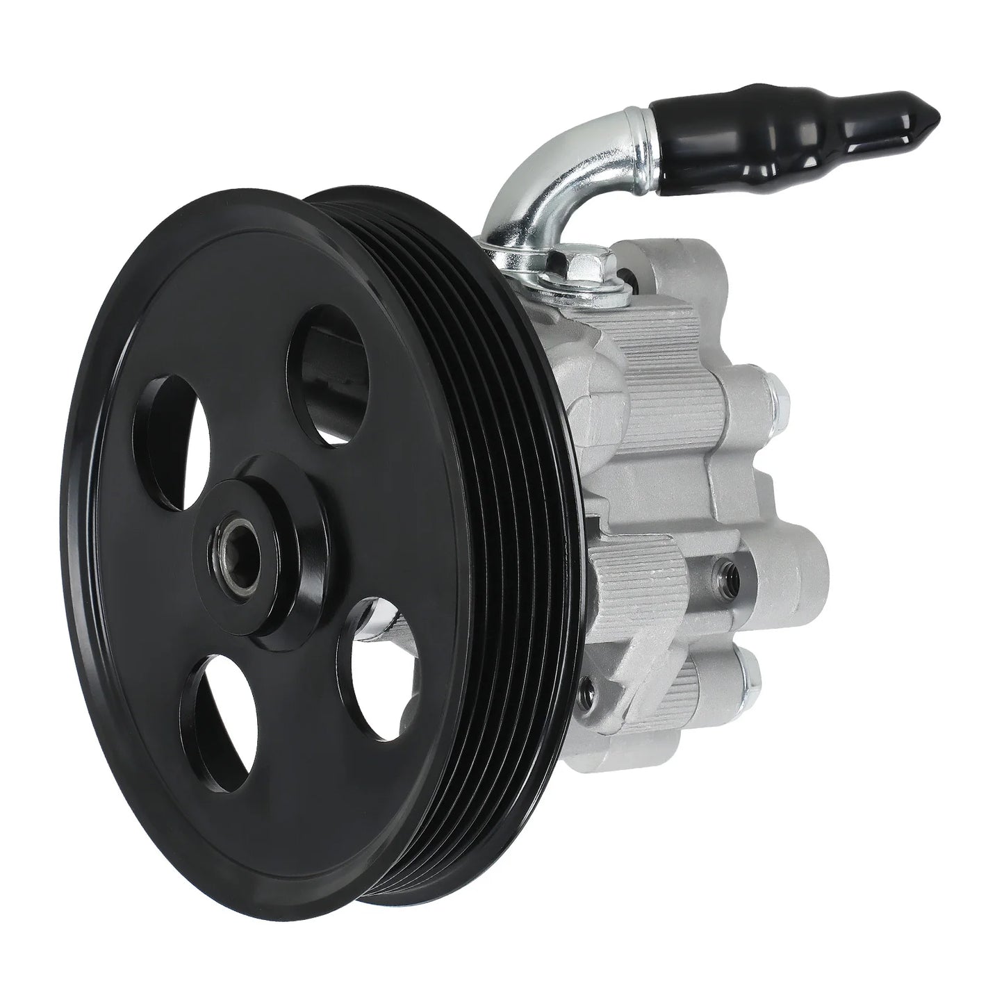 Power Steering Pump w/ Pulley for Dodge Caravan Chrysler Town & Country 01-07 for Chrysler Grand Voyager LX Base 3.8L V6 215223