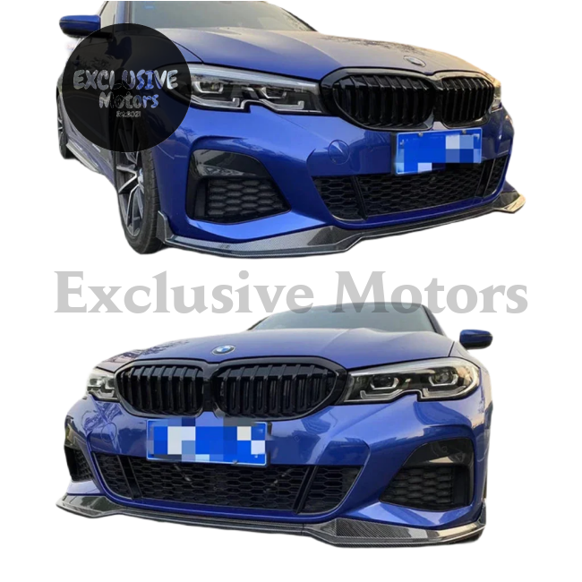 Front Bumper Lip Body Kit for BMW 3 Series G20, G28 (2018-2022)