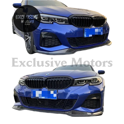 Front Bumper Lip Body Kit for BMW 3 Series G20, G28 (2018-2022)