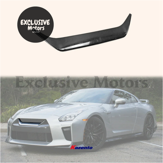 Carbon Front Bumper Grille for 2017+ Nissan GT-R R35 (2017+)