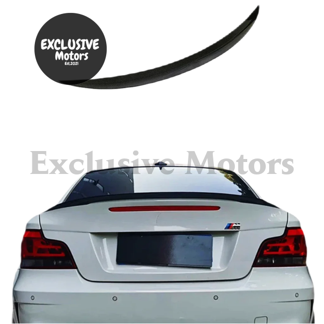 Boot Ducktail Spoiler for BMW 1 Series E82/E88 (2006-2012)