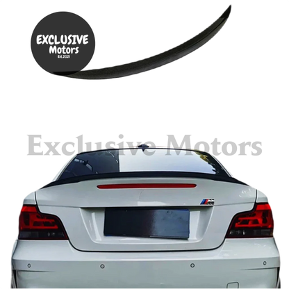 Boot Ducktail Spoiler for BMW 1 Series E82/E88 (2006-2012)