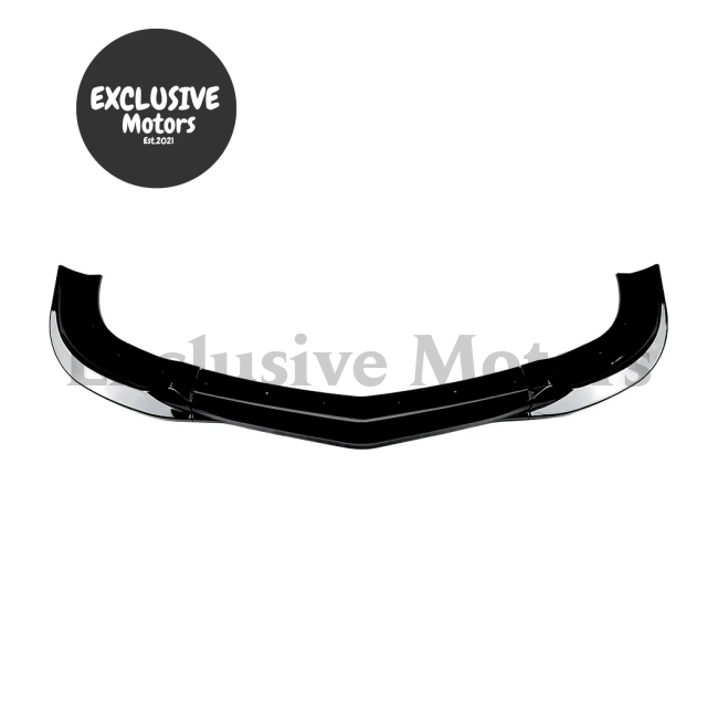 Front Bumper Lip Spoiler for Mercedes-Benz C-Class W204 C63 AMG (2007-2010)