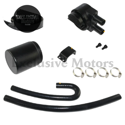 Double Baffle Oil Catch Can Kit for BMW N54 (E82, E90,E60)