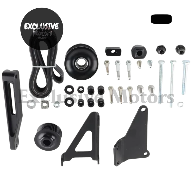 AC/PS Eliminator Delete Pulley Kit for Honda K20/K24