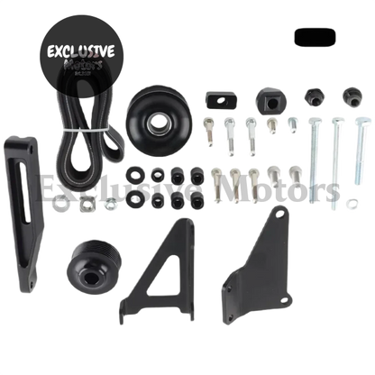 AC/PS Eliminator Delete Pulley Kit for Honda K20/K24