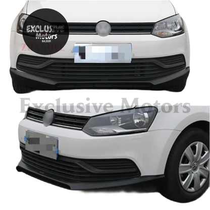 Front Bumper Lip Body Kit for Volkswagen Polo Standard (2014-2017) – 2 Pieces