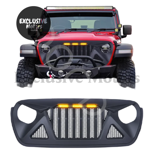 Front Grill for Jeep Wrangler JL (2019-2023)