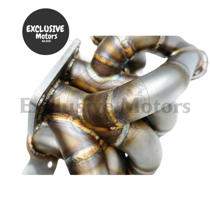 T4 Top Mount Manifold w44mm V-Band Wastegate Flange Nissan R32, R33, RB26DET