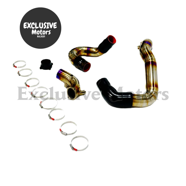 Titanium Charge Pipe + Titanium Turbo Inlet Pipe for Audi S4/S5 3.0T B9