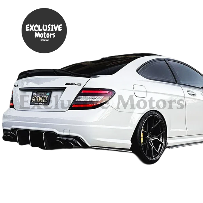 Ducktail Lip Spoiler for Mercedes-Benz C-Class W204 (2008-2014)