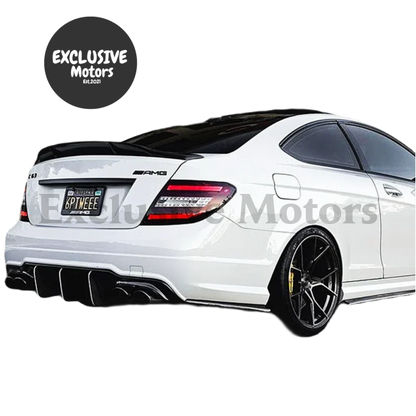 Ducktail Lip Spoiler for Mercedes-Benz C-Class W204 (2008-2014)