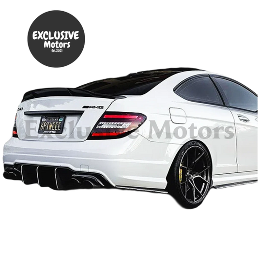 Ducktail Lip Spoiler for Mercedes-Benz C-Class W204 (2008-2014)