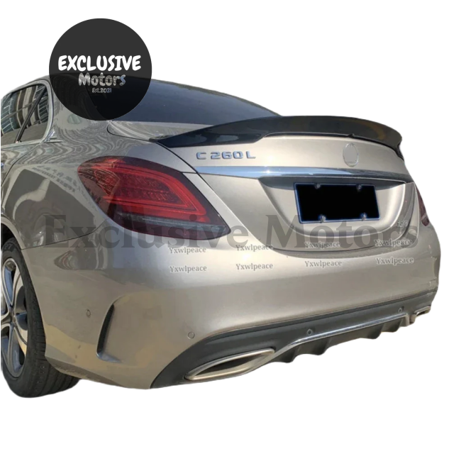 Boot Spoiler Wing for Mercedes-Benz W205 C-Class (2015-2019)