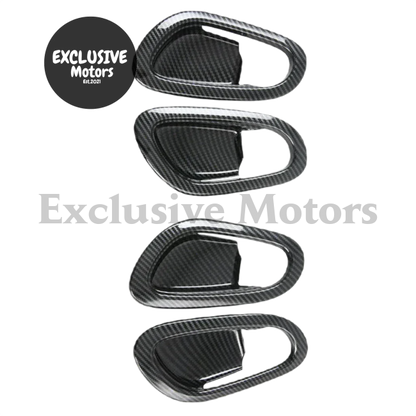 Door Handle Bowl Protector Frame Cover Trim for Nissan Navara NP300 (2017-2019)