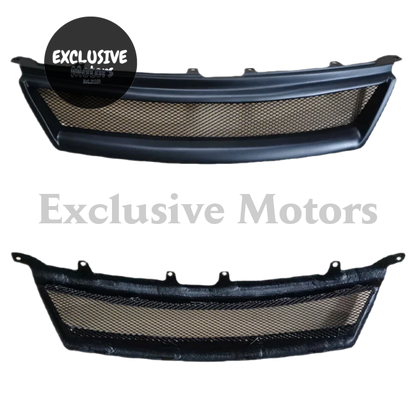 Matte Black Mesh Grill for Toyota Mark X (2005-2009)