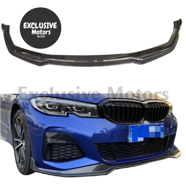 Front Bumper Lip Body Kit for BMW 3 Series G20, G28 (2018-2022)