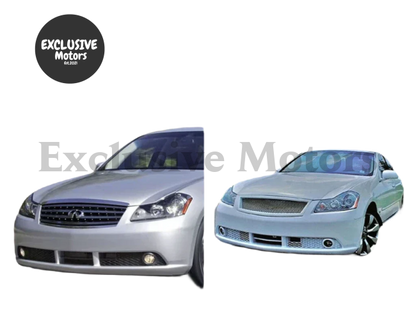 Mesh Grill for Infiniti M35, M45 / Nissan Fuga (2006-2007) – Front Bumper