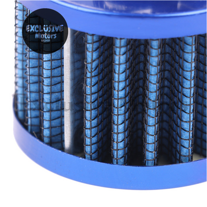 Universal 12mm Car Air Filter for Cold Air Intake - High Flow Mini Breather