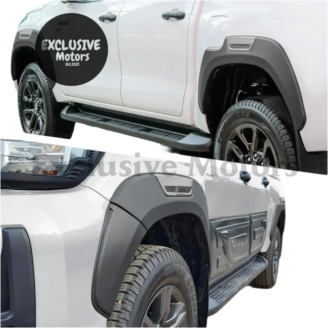 Mudguard Fender Flares Wheel Arch for Toyota Hilux (2015-2024)