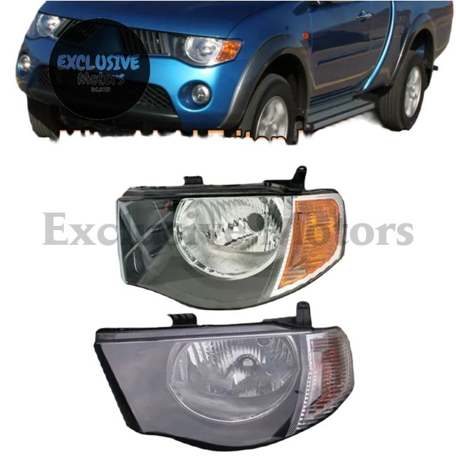 2 x Headlights for Mitsubishi Triton / L200 2005+