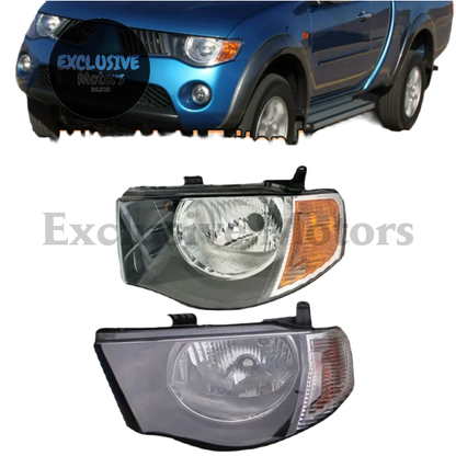 2 x Headlights for Mitsubishi Triton / L200 2005+