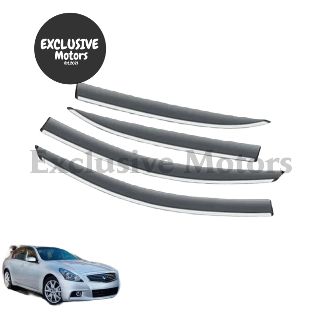 Windshield Deflectors for Infiniti G37, G25, G35, Q40 Sedan