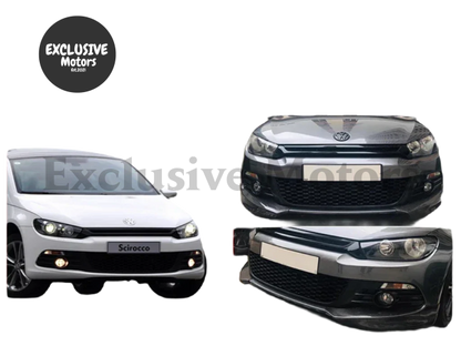 Front Bumper Lip Body Kit for Volkswagen Scirocco (2009-2013) – 2 Pieces