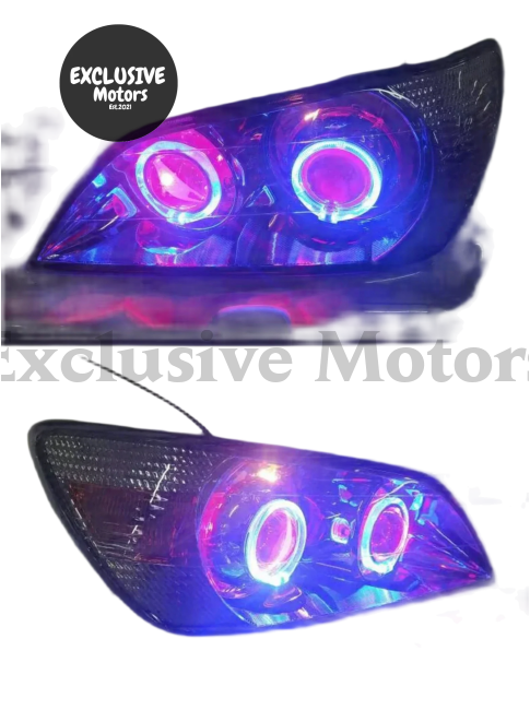 Halo Headlights x 2 for 1999-2003 Altezza RS200